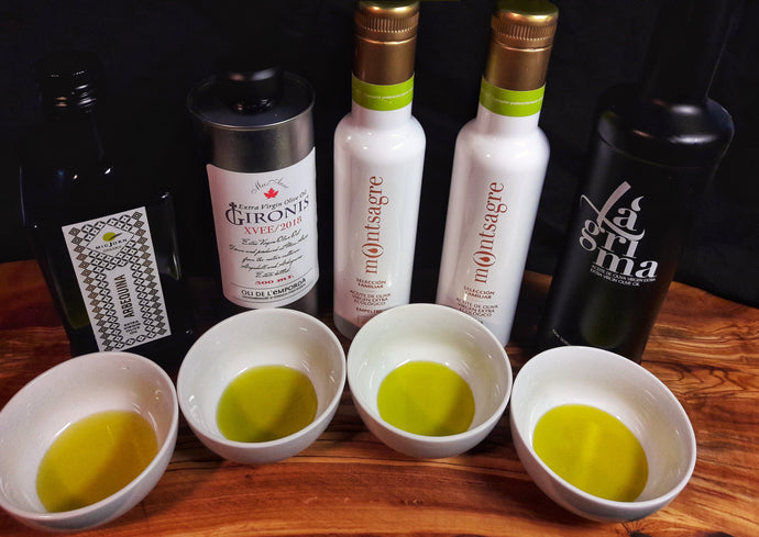 Olive oil presentation